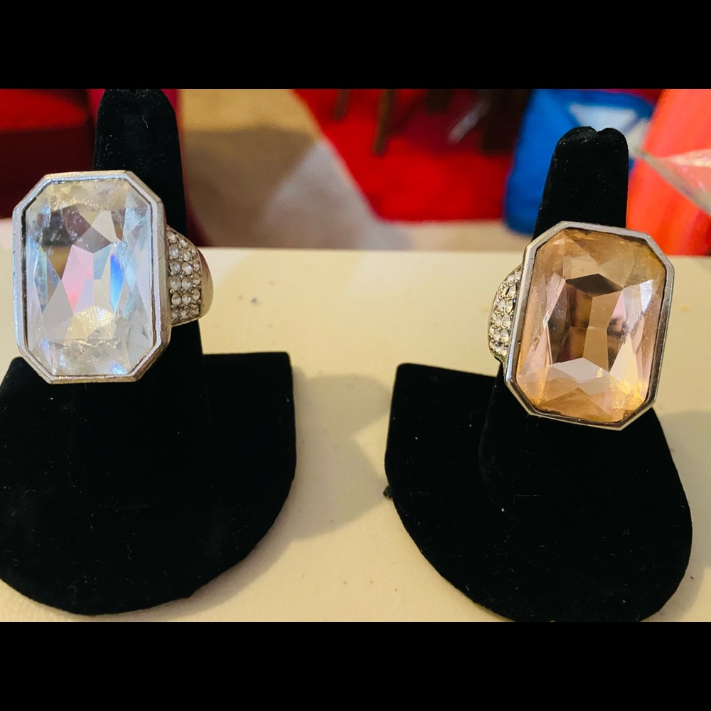 Stylish rings Rose Gold And Silver $12 each